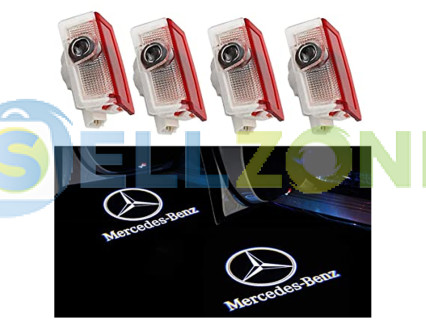 Ισχυροί Προτζέκτορες Πόρτας Αυτοκινήτου με Λογότυπο για Mercedes - LgBZ1-LgBZ9